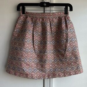 Peek Holiday Metallic Medallion Skirt size 12